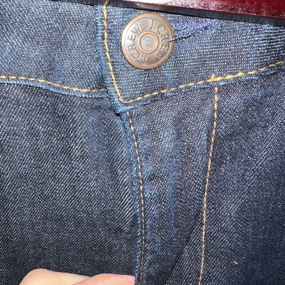 J. Crew wide leg dark denim jeans size 8 - Picture 6 of 7